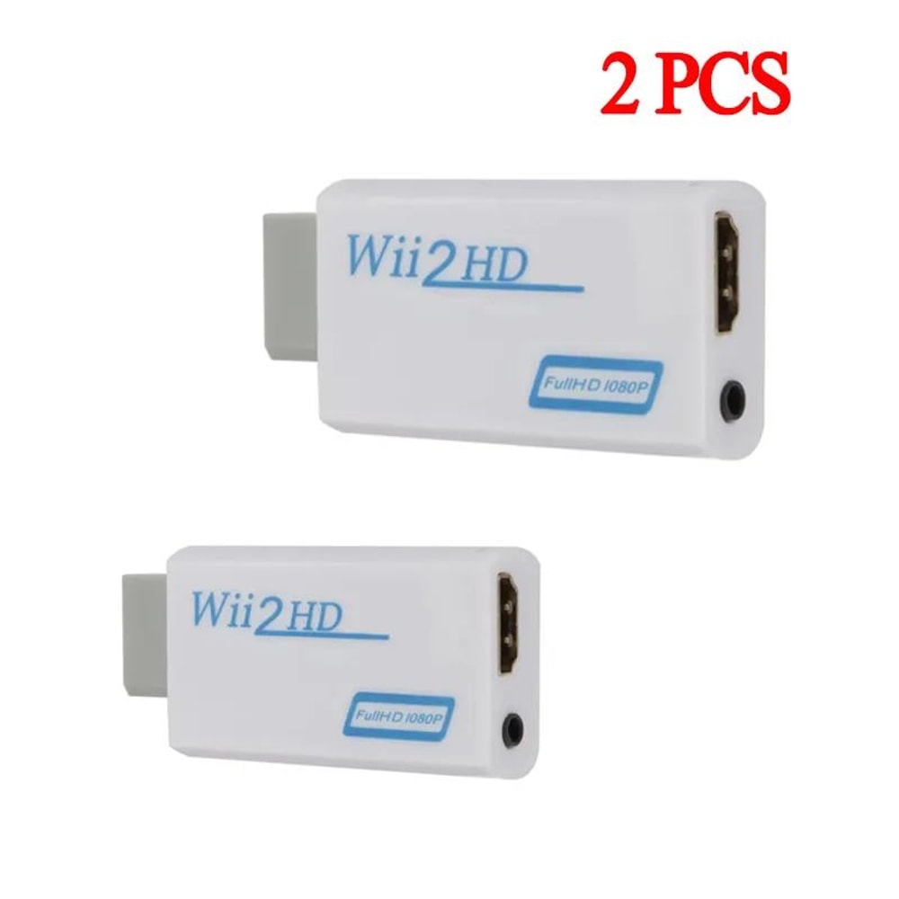 Wii To HDMI 1080P Converter Adapter For Full HD TV Monitor 8