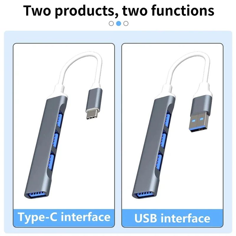 UltraSlim USBC 4Port USB 30 Hub Adapter 0