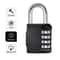 SecureGuard 4Digit Waterproof Combination Padlock For Luggage Doors Lockers 5