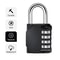 SecureGuard 4Digit Waterproof Combination Padlock For Luggage Doors Lockers 5