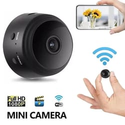 a9 mini wifi security camera 1080p with night vision & smart app control