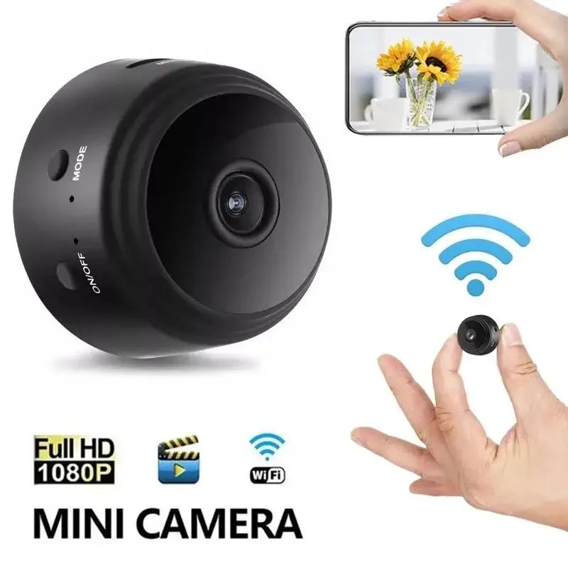 A9 Mini WiFi Security Camera 1080P With Night Vision Smart App Control 0