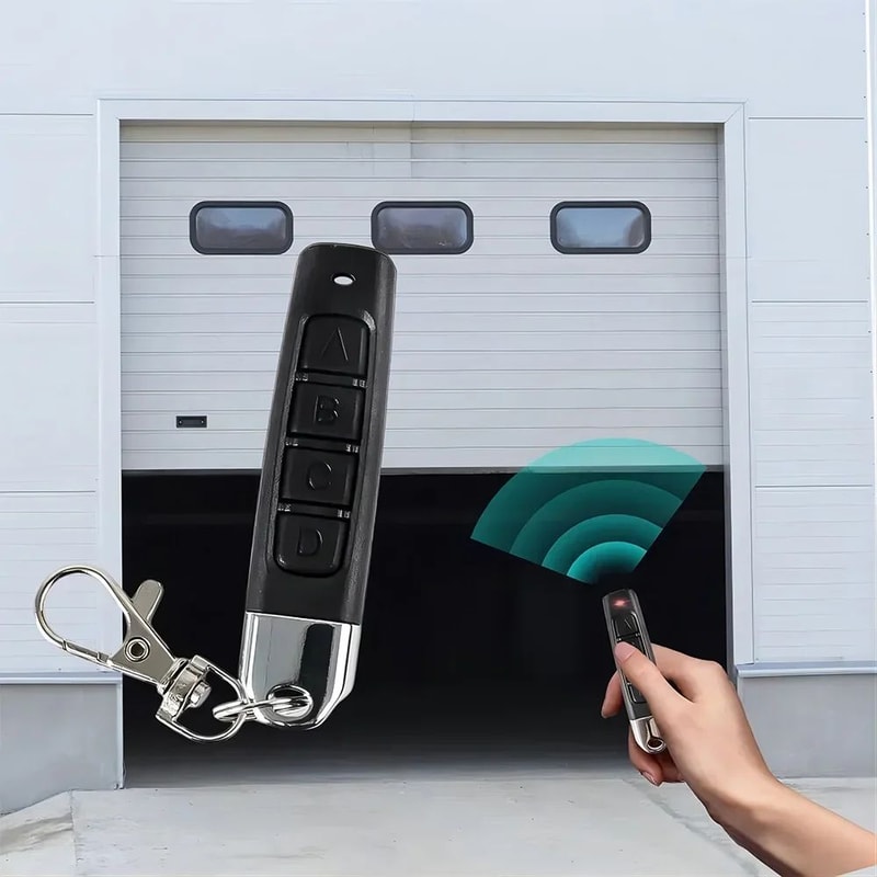 433MHz Universal Garage Door Remote Control Duplicator Auto Copy Cloning Opener Key 1