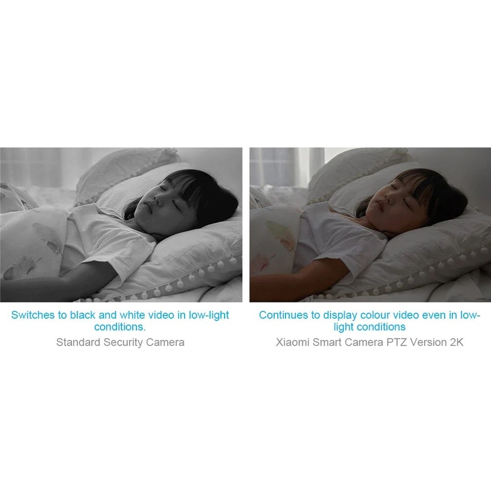 Xiaomi 2K Smart PTZ WiFi Security Camera With Color Night Vision AI Detection 6