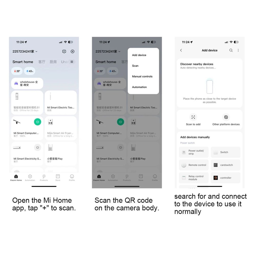 Xiaomi 2K Smart PTZ WiFi Security Camera With Color Night Vision AI Detection 18