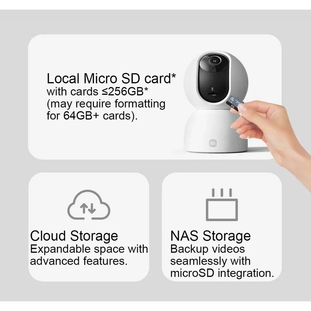 Xiaomi 2K Smart PTZ WiFi Security Camera With Color Night Vision AI Detection 13