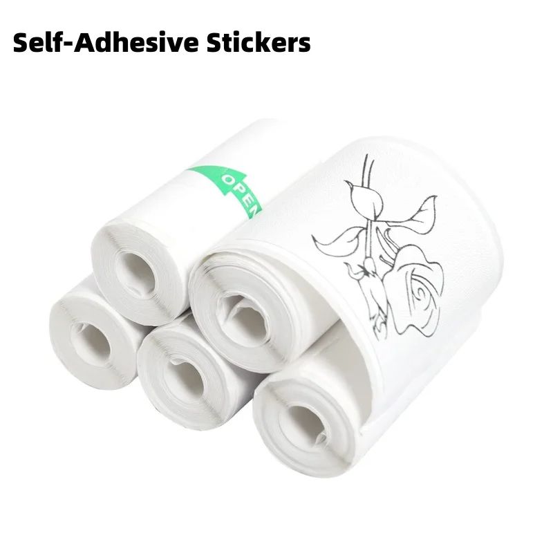 Mini Cat Portable Thermal Printer Pocket Bluetooth Photo Label Printer For IOS Android 8