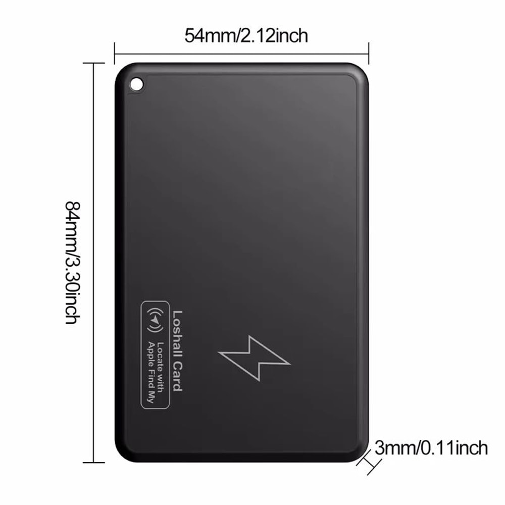 UltraSlim Find My Wallet Tracker Card With Wireless Charging Waterproof Design 1
