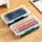 Large Capacity Translucent Plastic Pencil Case Organizer Set 2