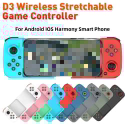 d3 pro wireless mobile game controller – bluetooth stretchable gamepad for android & ios