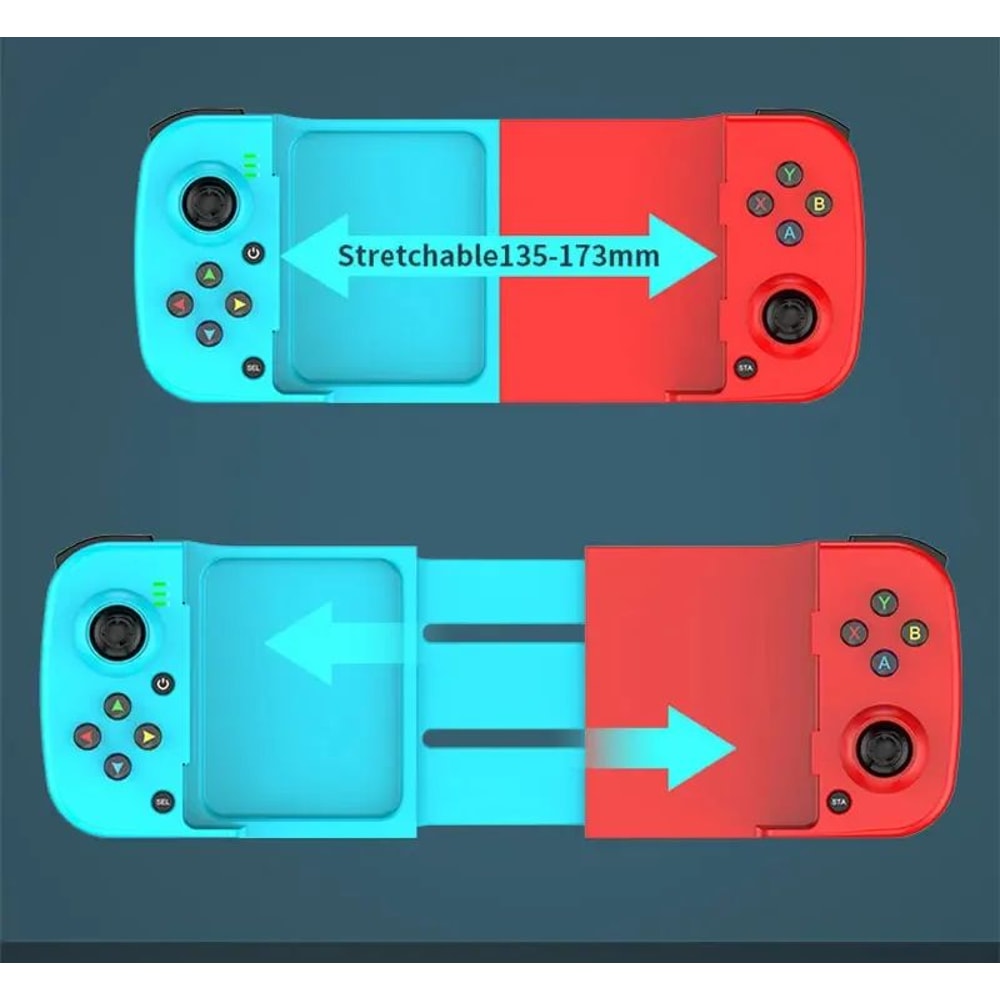 D3 Pro Wireless Mobile Game Controller Bluetooth Stretchable Gamepad For Android IOS 7