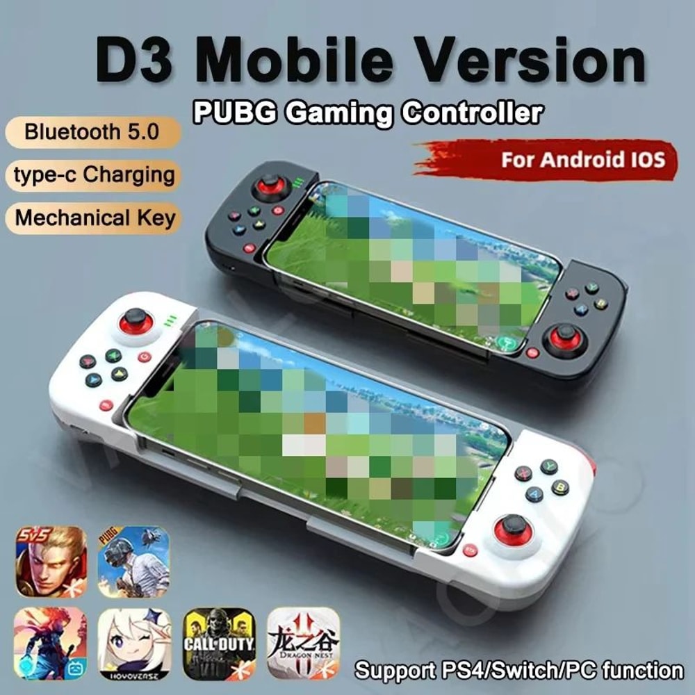 FlexPro Wireless Bluetooth Mobile Game Controller For Android IOS PS4 Switch PC 0