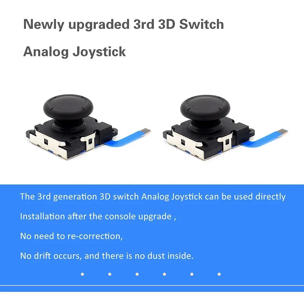 Nintendo Switch JoyCon Analog Stick Replacement Precision Joystick Repair Kit For Switch Switch L 1