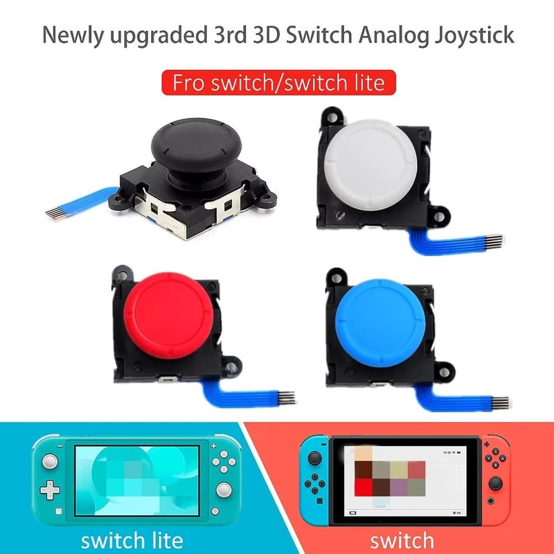 Nintendo Switch JoyCon Analog Stick Replacement Precision Joystick Repair Kit For Switch Switch L 3