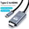 4K USBC To HDMI Cable For IPhone 15 MacBook IPad Smooth 60Hz Screen Mirroring 3