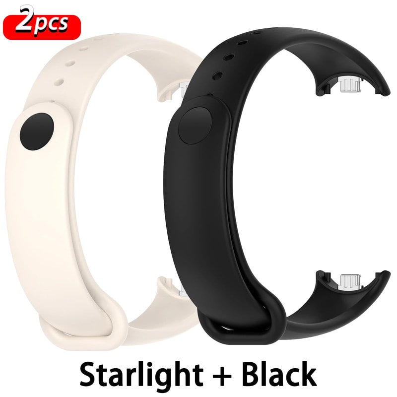 SportFlex Silicone Xiaomi Mi Band Strap Comfortable Replacement Wristband For Mi Band 8 9 10 22