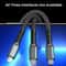 LumiFlex 3in1 100W Fast Charging Braided Cable With LED Glow 4