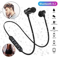 xt-11 magnetic bluetooth neckband earbuds for sports & daily use