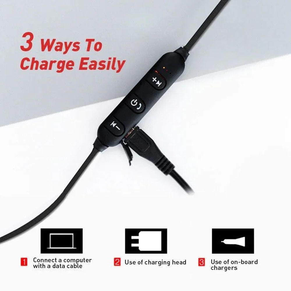 XT11 Magnetic Bluetooth Neckband Earbuds For Sports Daily Use 4