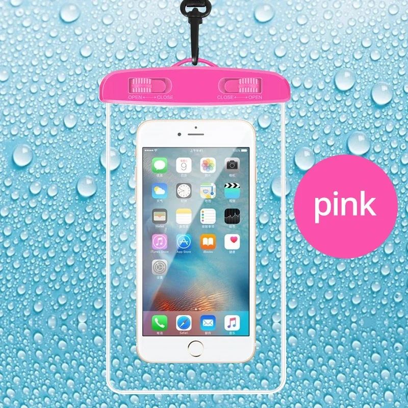 IP68 Waterproof Phone Pouch For Swimming And Beach Universal Underwater Case 8