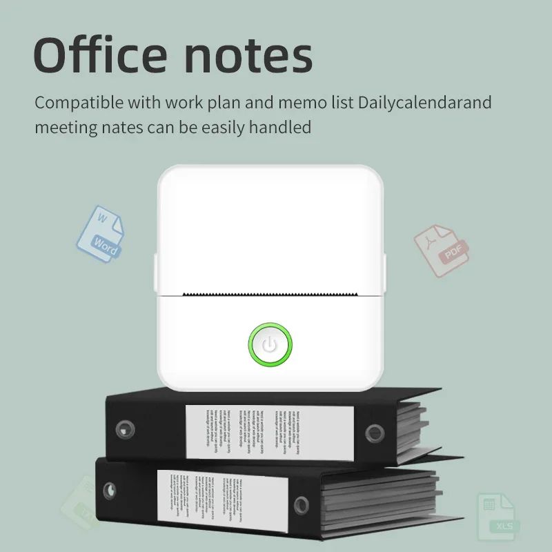 PocketPrint Mini Portable Printer Inkless Thermal Sticker Photo Printer 3