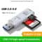 UltraSpeed 2in1 USB Card Reader For SD TF Cards 0