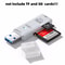 UltraSpeed 2in1 USB Card Reader For SD TF Cards 9