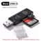 UltraSpeed 2in1 USB Card Reader For SD TF Cards 6