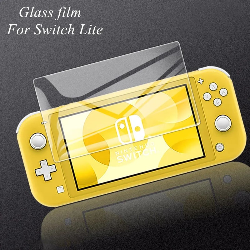 Nintendo Switch OLED Lite Tempered Glass Screen Protector AntiScratch Crystal Clear LCD Protectio 6