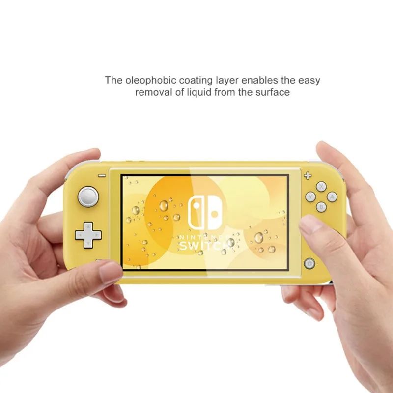 Nintendo Switch OLED Lite Tempered Glass Screen Protector AntiScratch Crystal Clear LCD Protectio 10