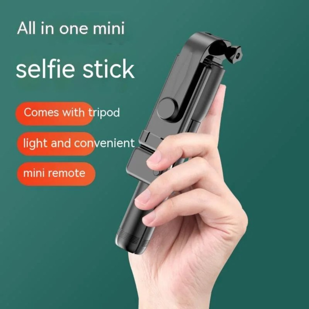 Bluetooth Selfie Stick Tripod With Fill Light Remote Foldable Phone Stand For Vlogging And Live S 5