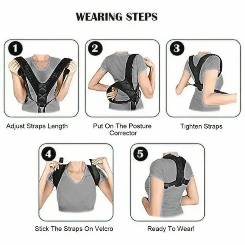 PostureAlign Pro Breathable Back Posture Corrector For Daily Comfort 4