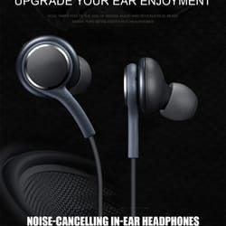 usb-c wired earphones for samsung galaxy – hi-fi sound, built-in mic & comfort fit