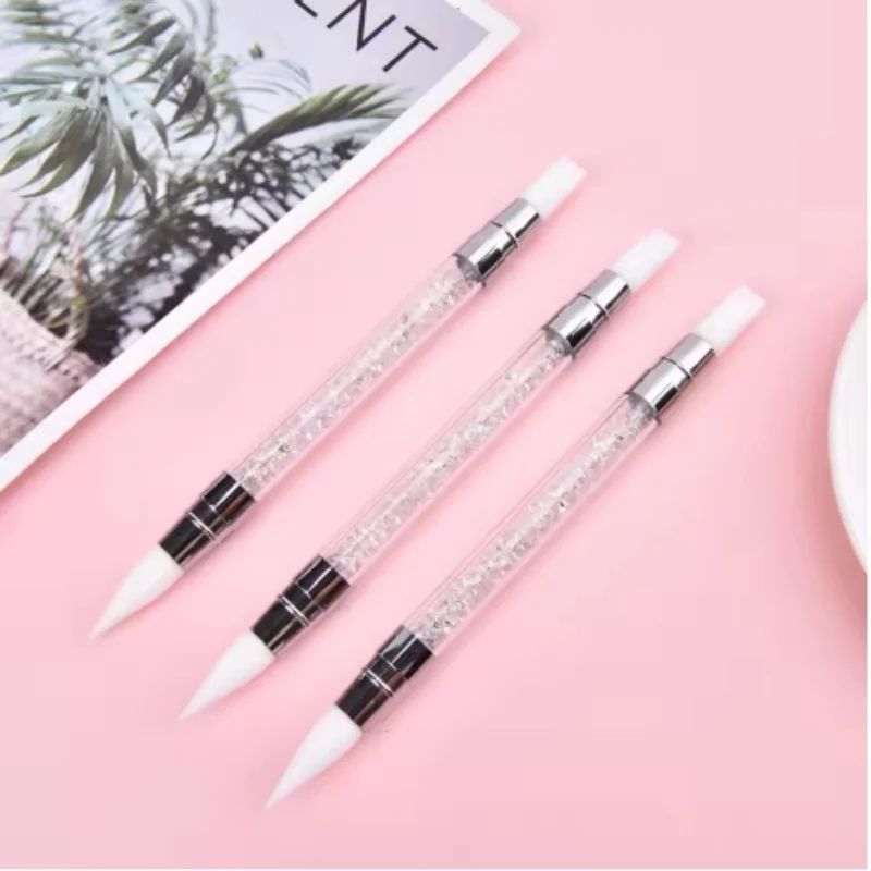 DoubleHead Silicone Nail Art Pen For Sculpting Embossing Precision Design 1