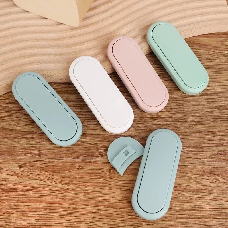Invisible Baby Safety Cabinet Locks Childproof Drawer Door Latches 5Pack 4