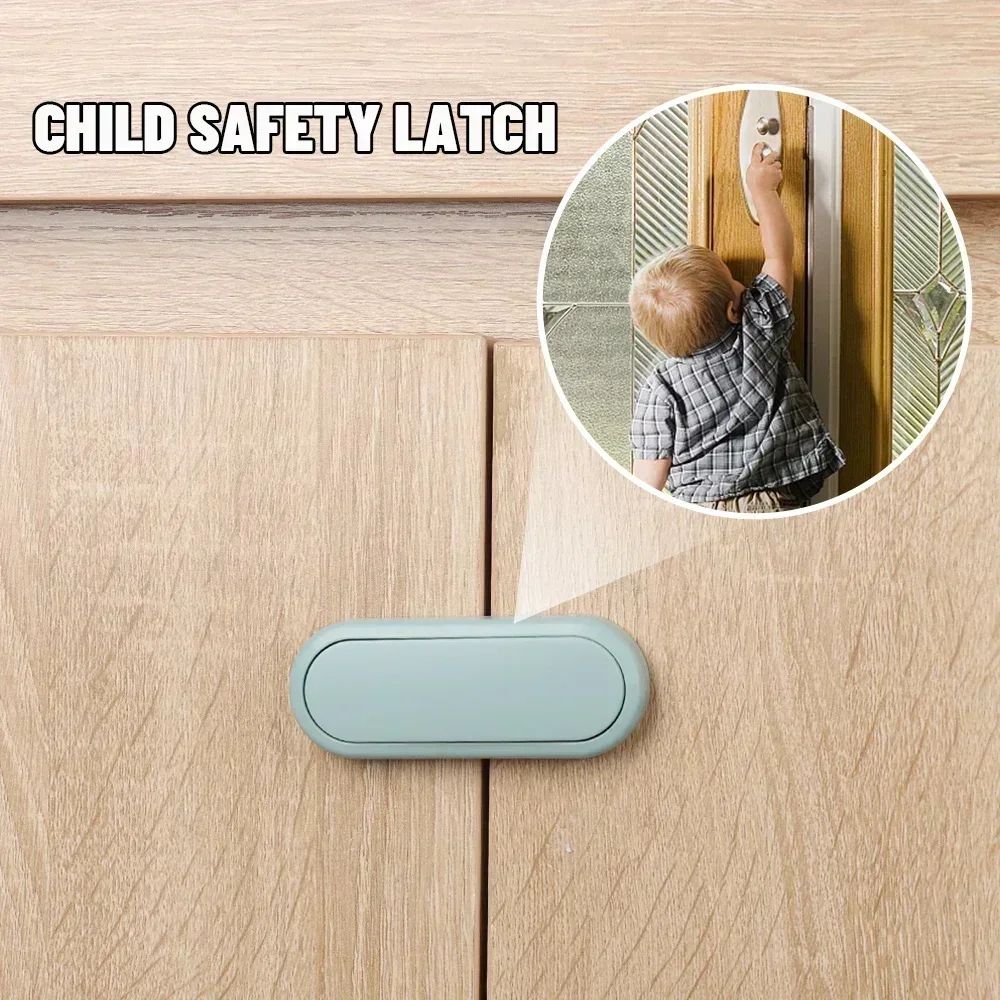 Invisible Baby Safety Cabinet Locks Childproof Drawer Door Latches 5Pack 5