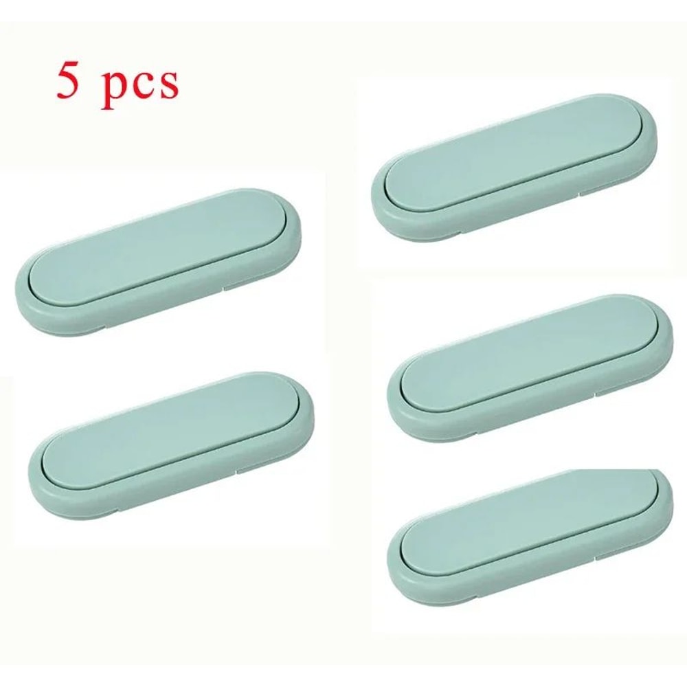Invisible Baby Safety Cabinet Locks Childproof Drawer Door Latches 5Pack 7