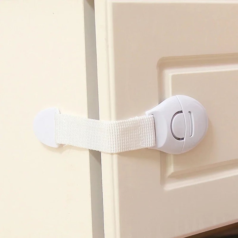 BabyGuard MultiUse Child Safety Cabinet Drawer Locks 10Pack 4