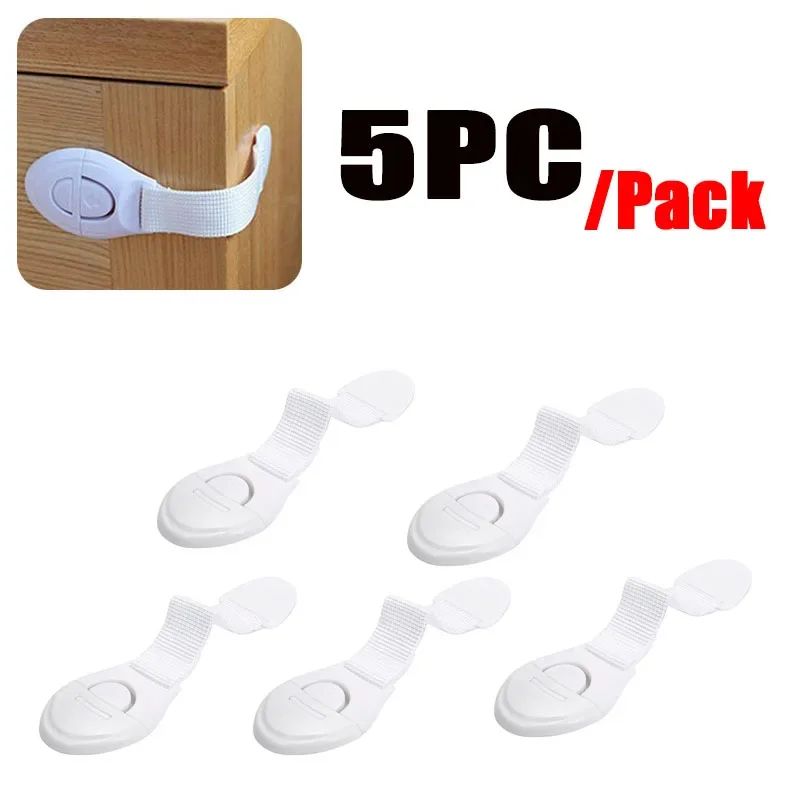 BabyGuard MultiUse Child Safety Cabinet Drawer Locks 10Pack 7