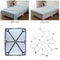 Adjustable Elastic Bed Sheet Holder Clips NonSlip Mattress Fasteners For Secure Bedding 1