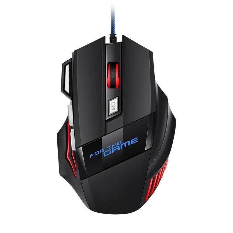 HyperSpeed RGB Ergonomic Wired Gaming Mouse 7Button Precision For PC Laptop Gamers 4