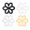 FlowerShaped Bra Strap Clips NonSlip Bra Strap Concealers For A Seamless Braless Look 20Pack 1