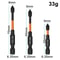 3Piece Magnetic Impact Screwdriver Bit Set For Electric Drills 1