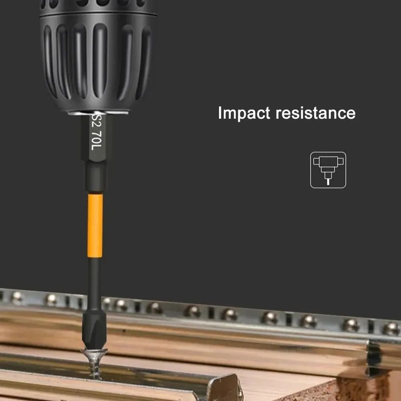 3Piece Magnetic Impact Screwdriver Bit Set For Electric Drills 4