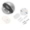 Heavy Duty Stainless Steel Magnetic Door Stopper Hidden Wall Mount Door Holder 4