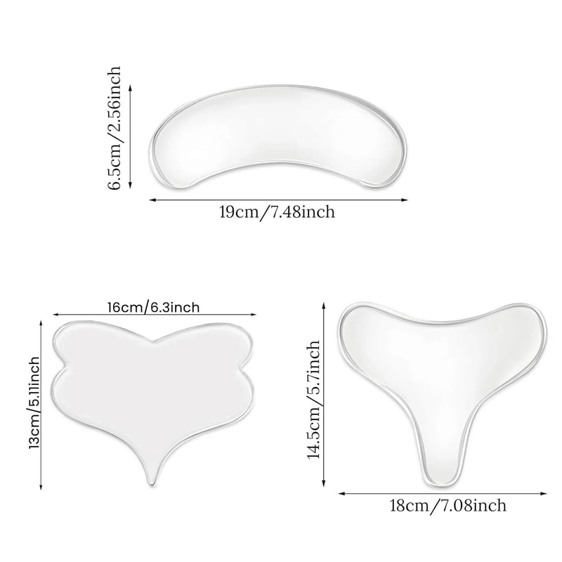 Silicone Chest Wrinkle Patch Reusable AntiAging Breast Lifting Pad For Smooth Skin 3