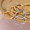 10Pack 20mm Stainless Steel Open Hoop Earrings For DIY Jewelry Making Crafts 5