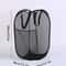 Large Capacity Foldable Laundry Hamper Breathable Mesh Dirty Clothes Basket For Home Travel 1