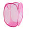 Large Capacity Foldable Laundry Hamper Breathable Mesh Dirty Clothes Basket For Home Travel 7