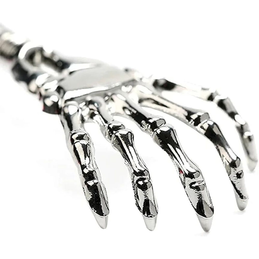 Telescopic Stainless Steel Back Scratcher Itch Relief Massager 2